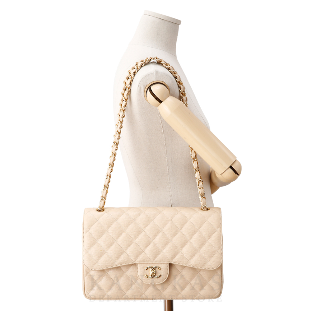 CHANEL(USED)샤넬 캐비어 클래식 라지 플랩백