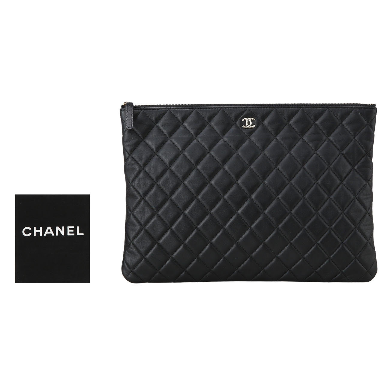 CHANEL(USED)샤넬 클래식 라지 클러치