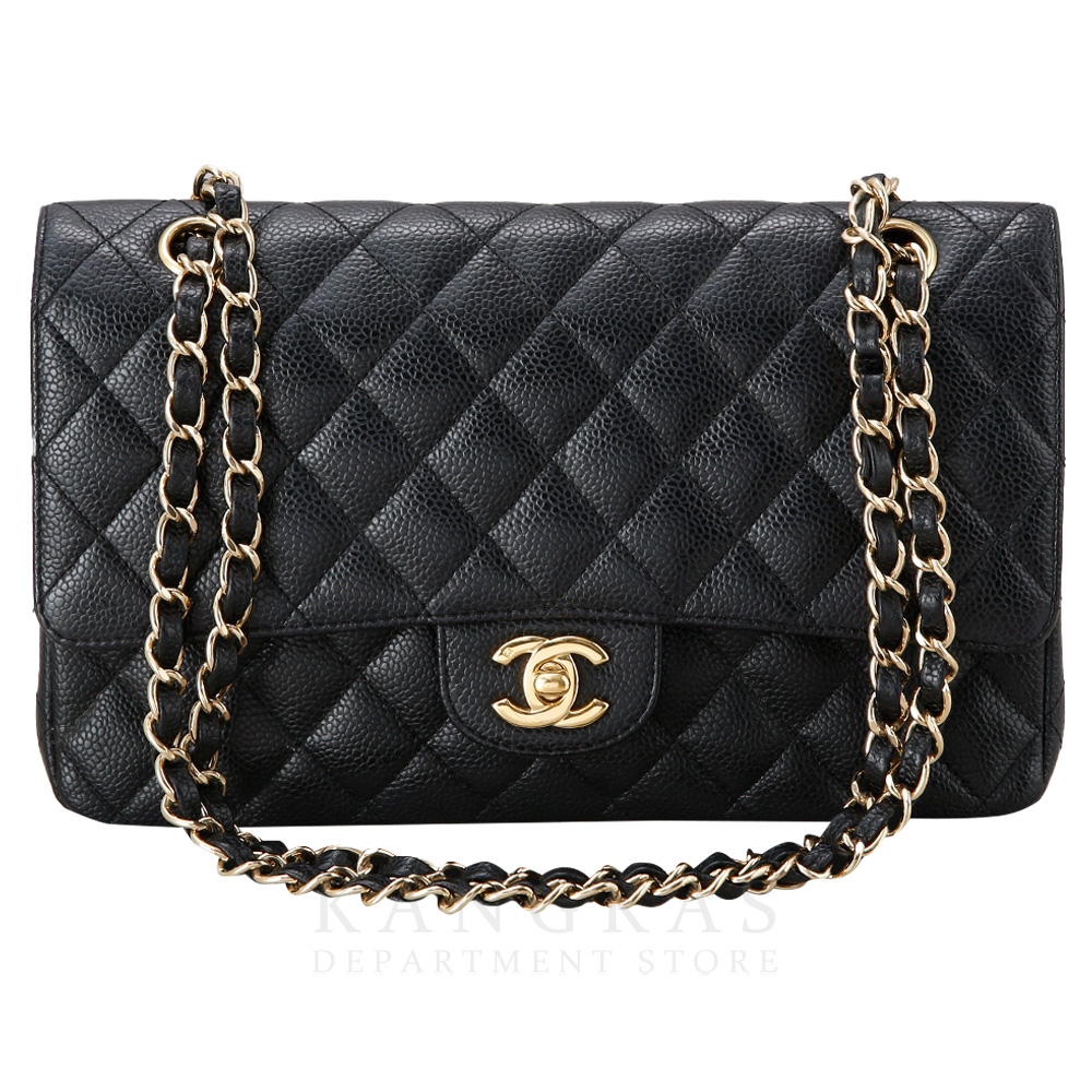 CHANEL(USED)샤넬 캐비어 클래식 미듐 플랩백