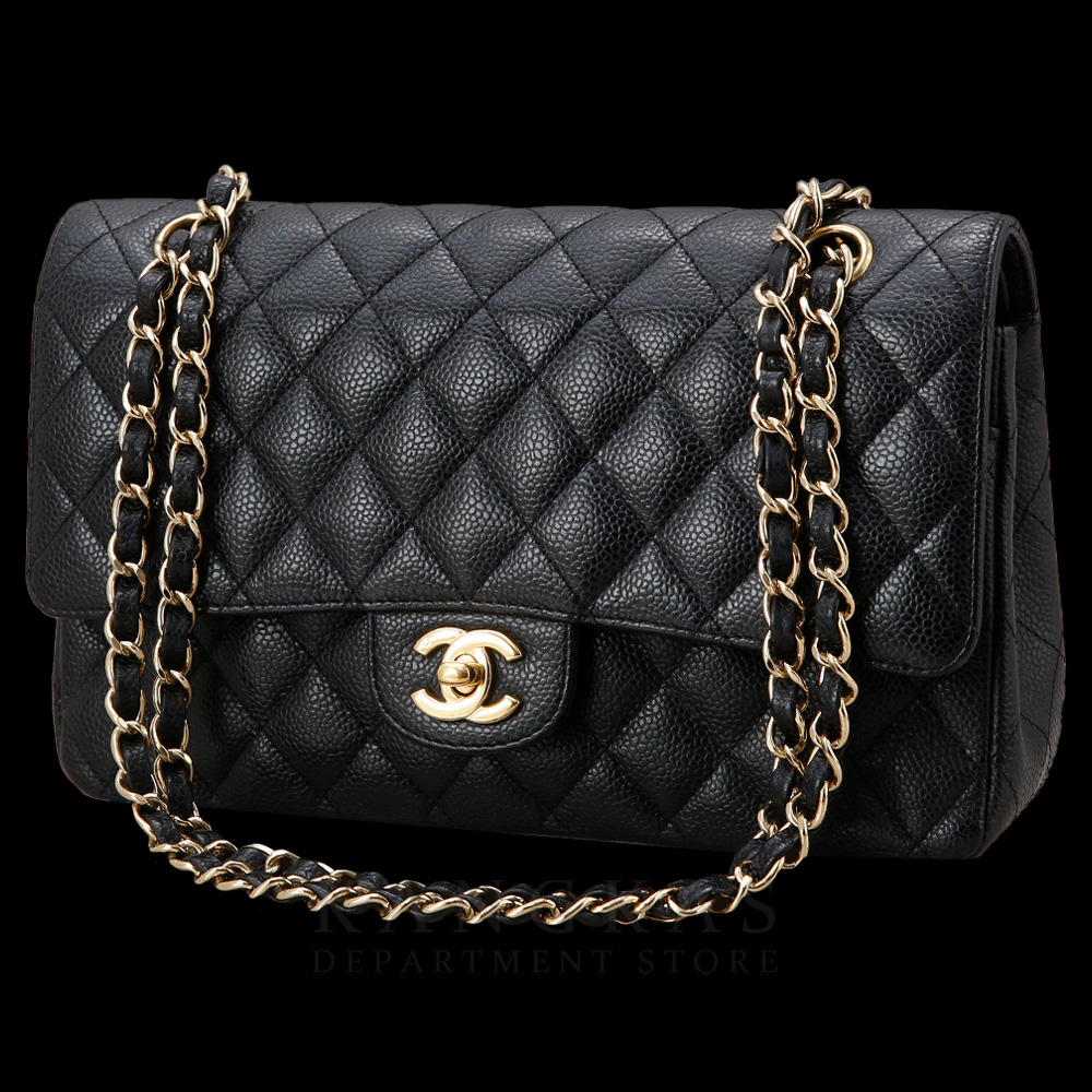 CHANEL(USED)샤넬 캐비어 클래식 미듐 플랩백