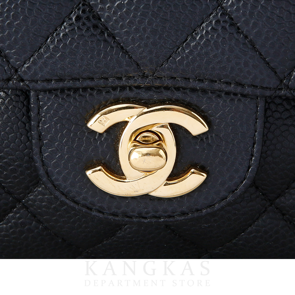 CHANEL(USED)샤넬 캐비어 클래식 미듐 플랩백