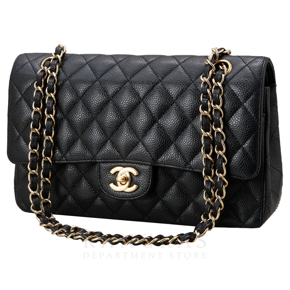 CHANEL(USED)샤넬 캐비어 클래식 미듐 플랩백