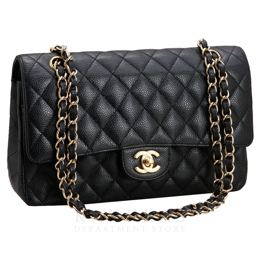 CHANEL(USED)샤넬 캐비어 클래식 미듐 플랩백