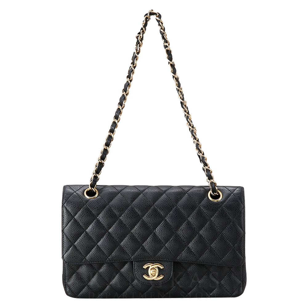 CHANEL(USED)샤넬 캐비어 클래식 미듐 플랩백