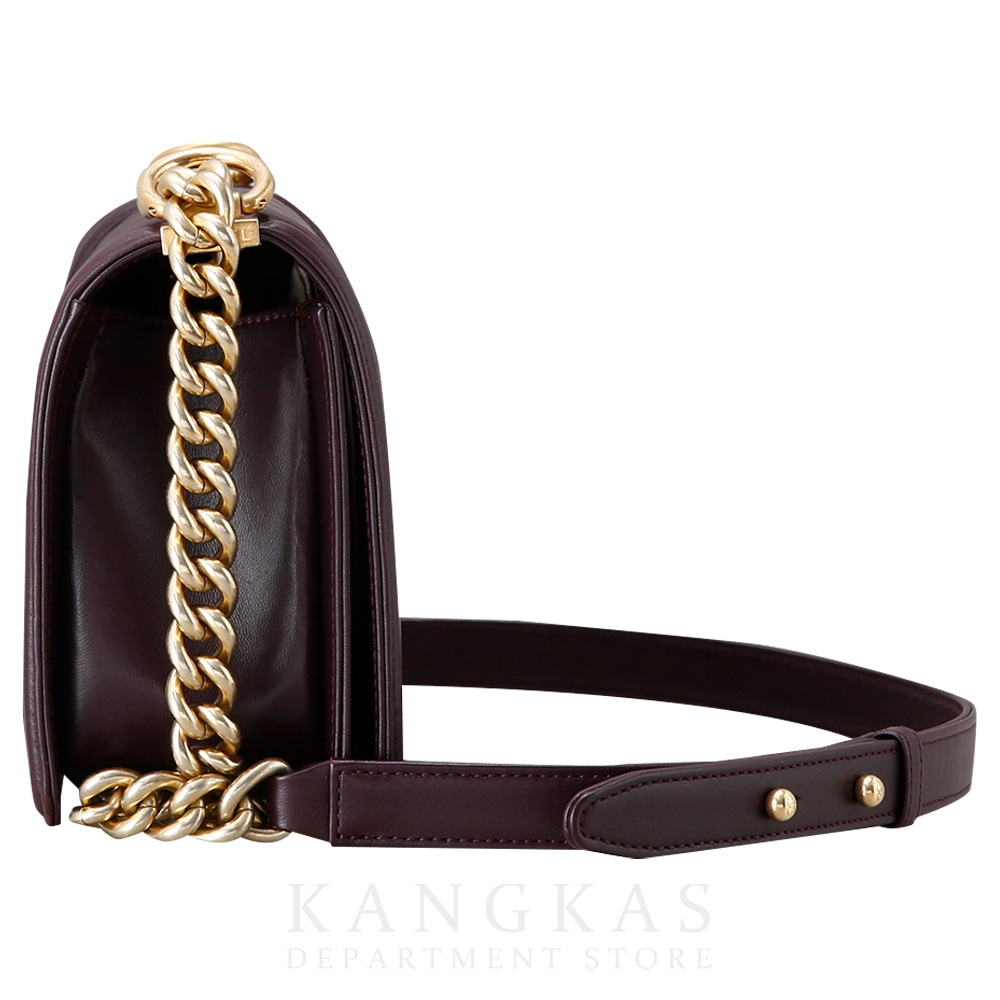 CHANEL(USED)샤넬 램스킨 보이샤넬 미듐 플랩백