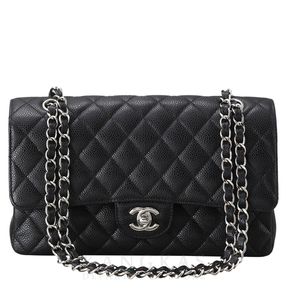 CHANEL(USED)샤넬 캐비어 클래식 미듐 플랩백