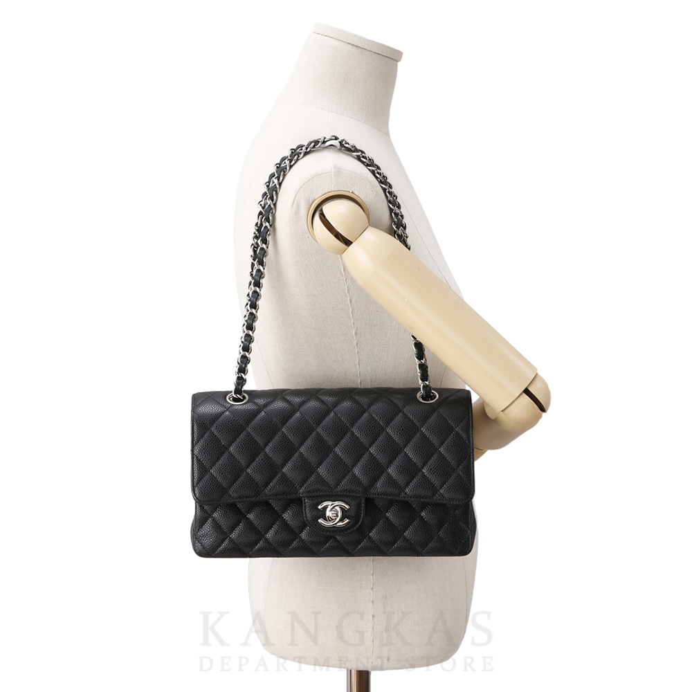 CHANEL(USED)샤넬 캐비어 클래식 미듐 플랩백