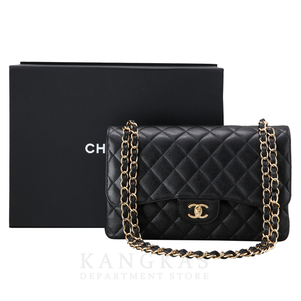 CHANEL(USED)샤넬 클래식 캐비어 라지 플랩백