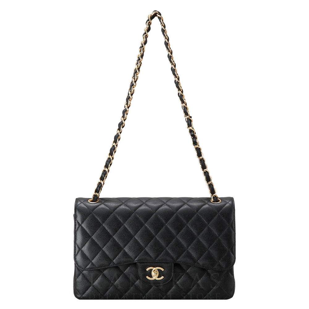 CHANEL(USED)샤넬 클래식 캐비어 라지 플랩백