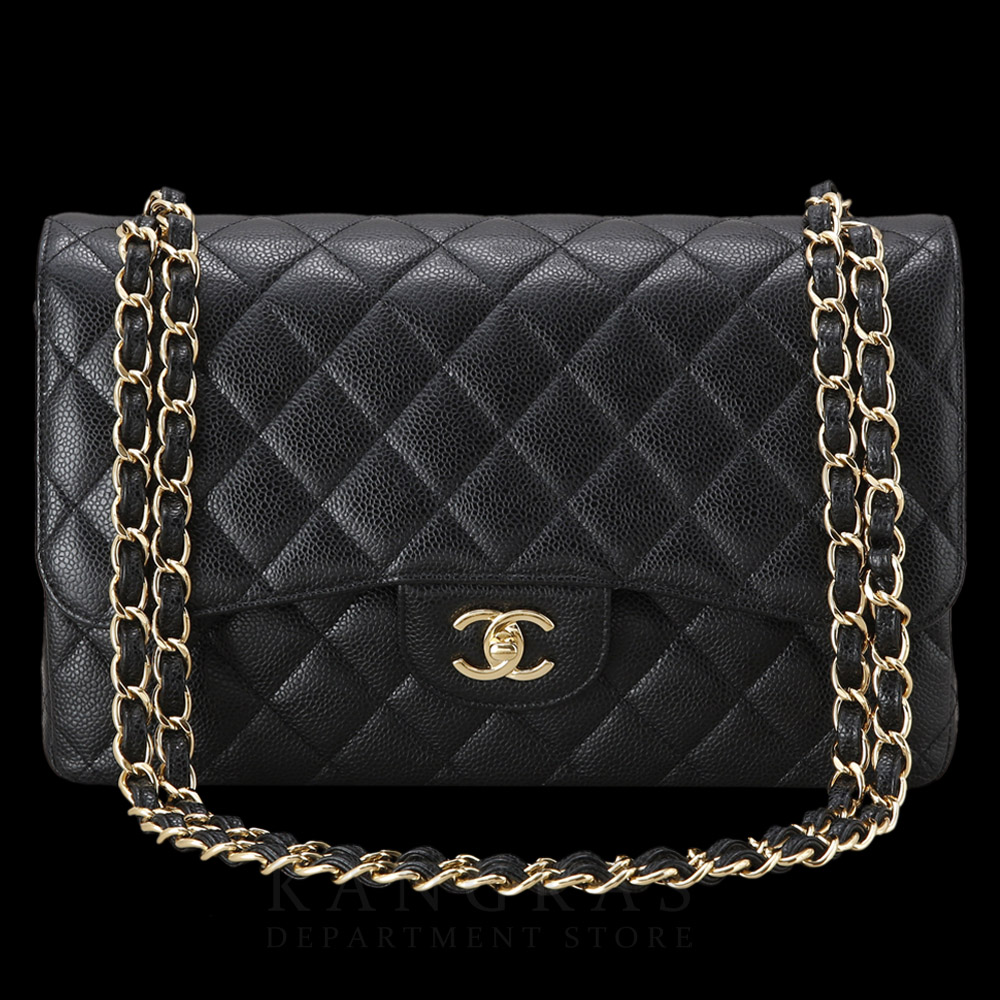 CHANEL(USED)샤넬 클래식 캐비어 라지 플랩백