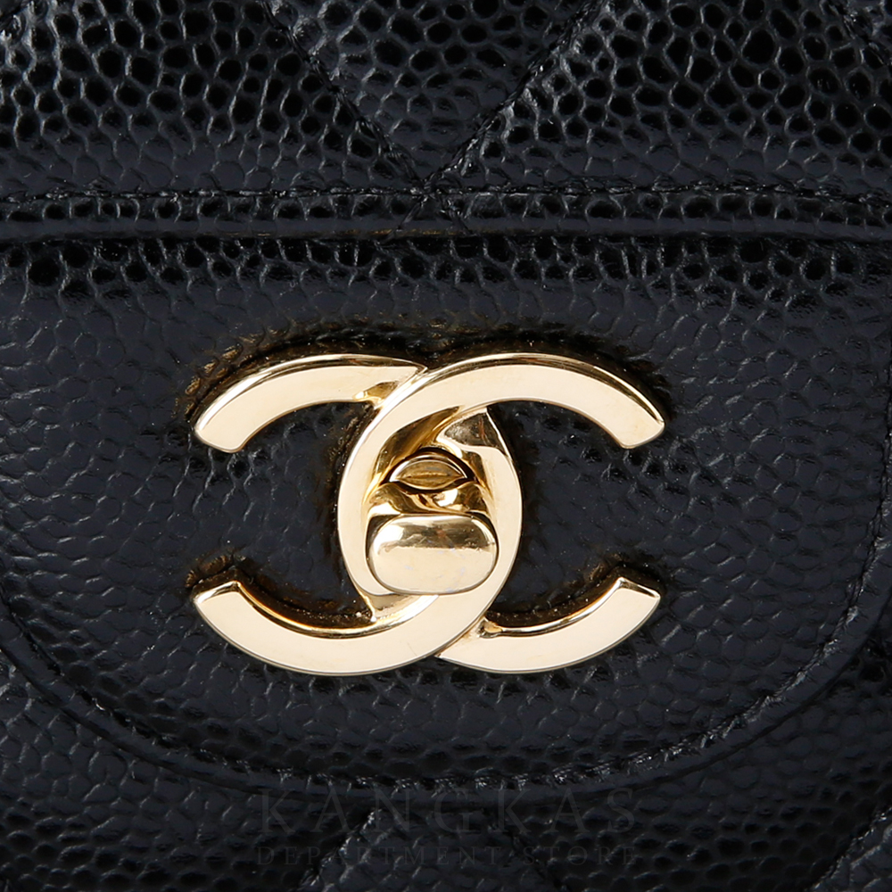 CHANEL(USED)샤넬 클래식 캐비어 라지 플랩백