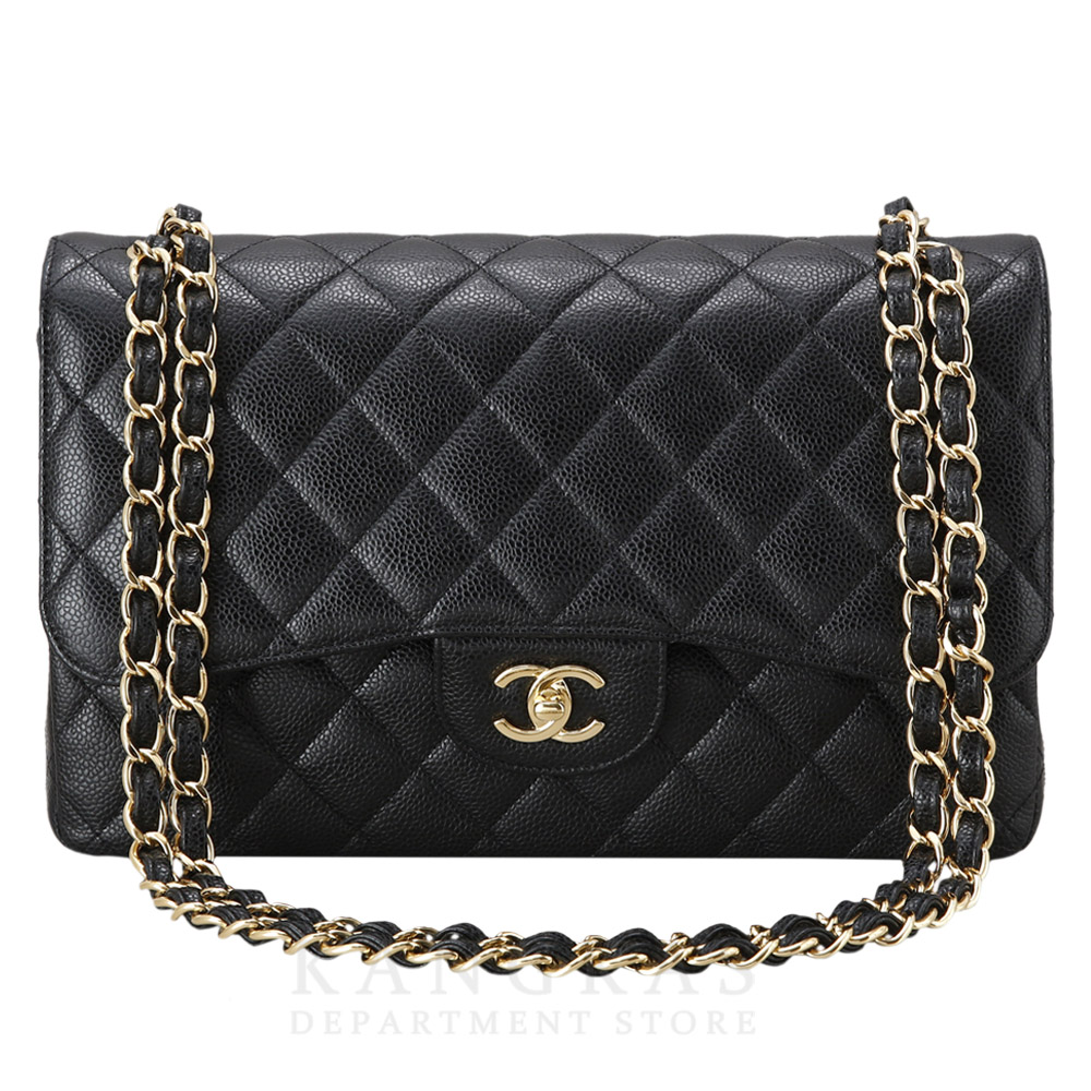 CHANEL(USED)샤넬 클래식 캐비어 라지 플랩백
