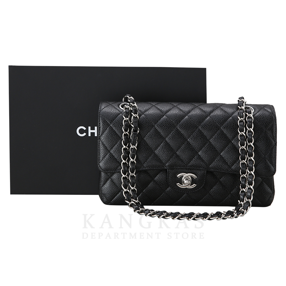 CHANEL(USED)샤넬 캐비어 클래식 미듐 플랩백