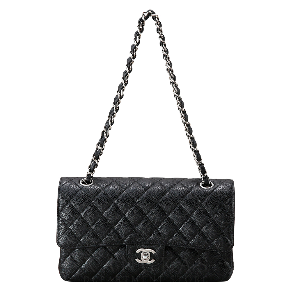 CHANEL(USED)샤넬 캐비어 클래식 미듐 플랩백