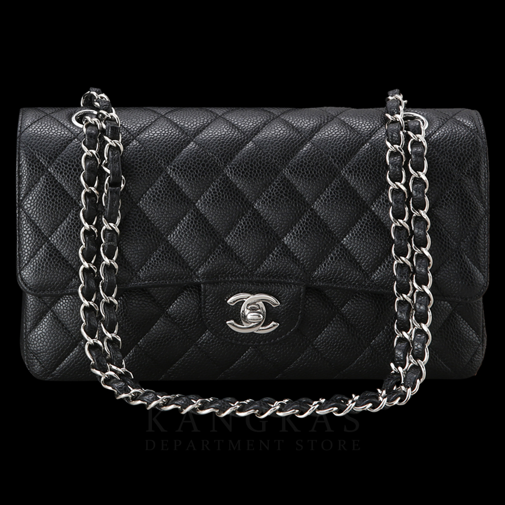 CHANEL(USED)샤넬 캐비어 클래식 미듐 플랩백