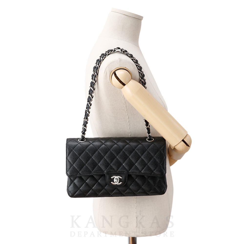 CHANEL(USED)샤넬 캐비어 클래식 미듐 플랩백