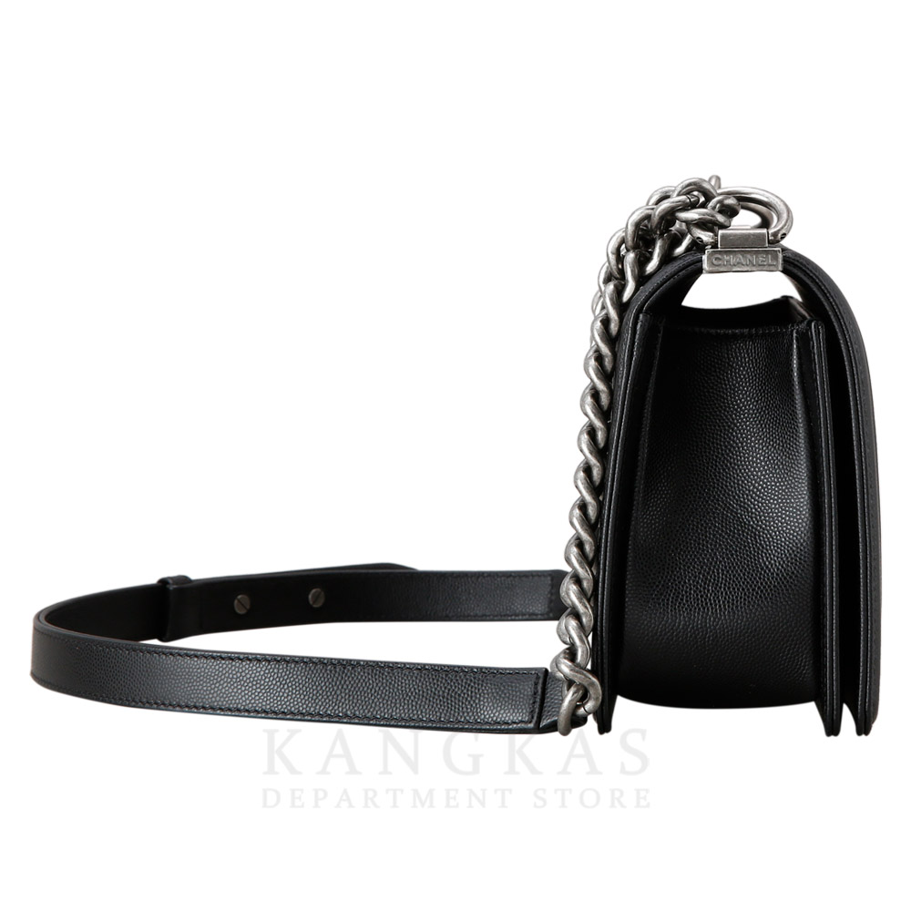 CHANEL(USED)샤넬 캐비어 보이샤넬 미듐 플랩백