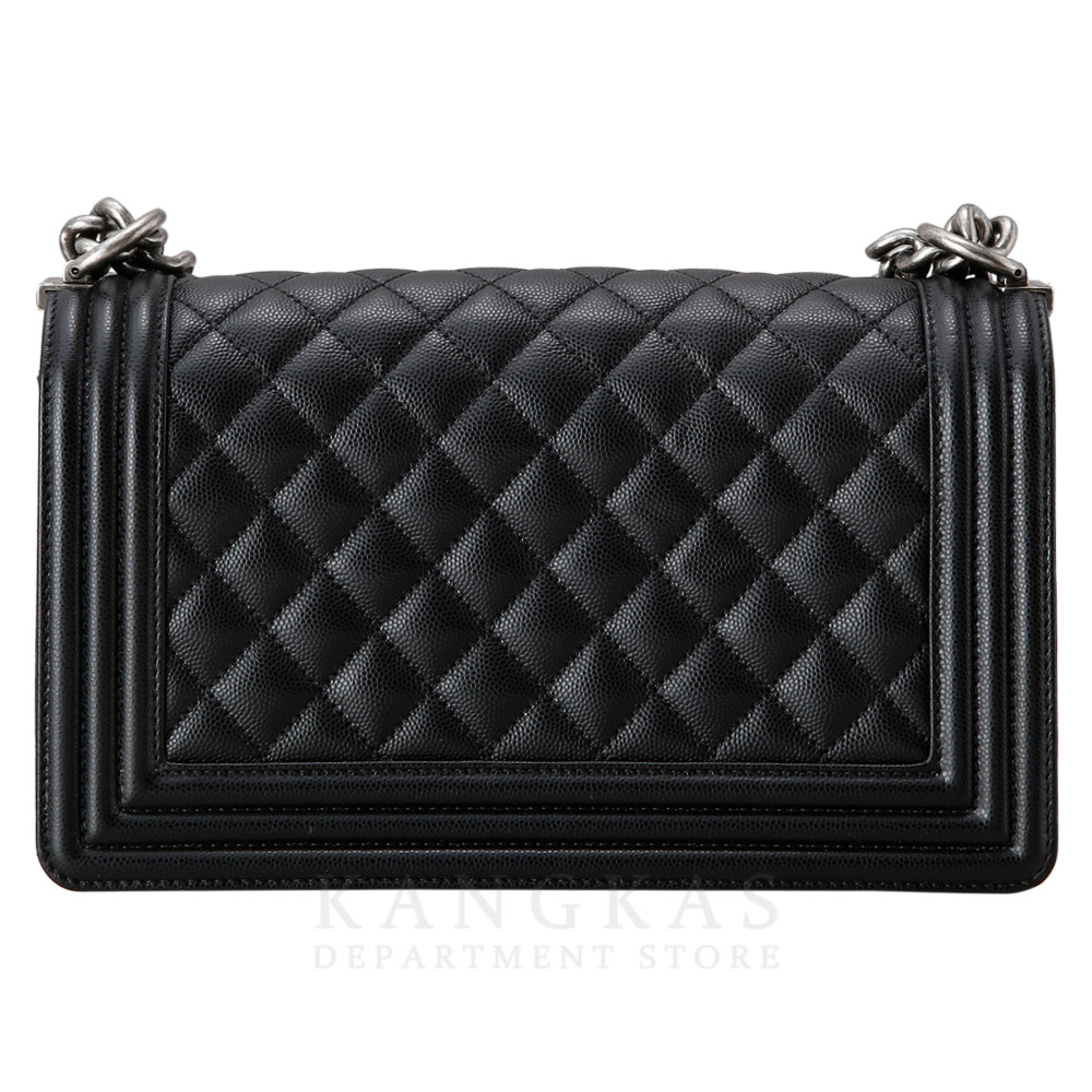 CHANEL(USED)샤넬 캐비어 보이샤넬 미듐 플랩백