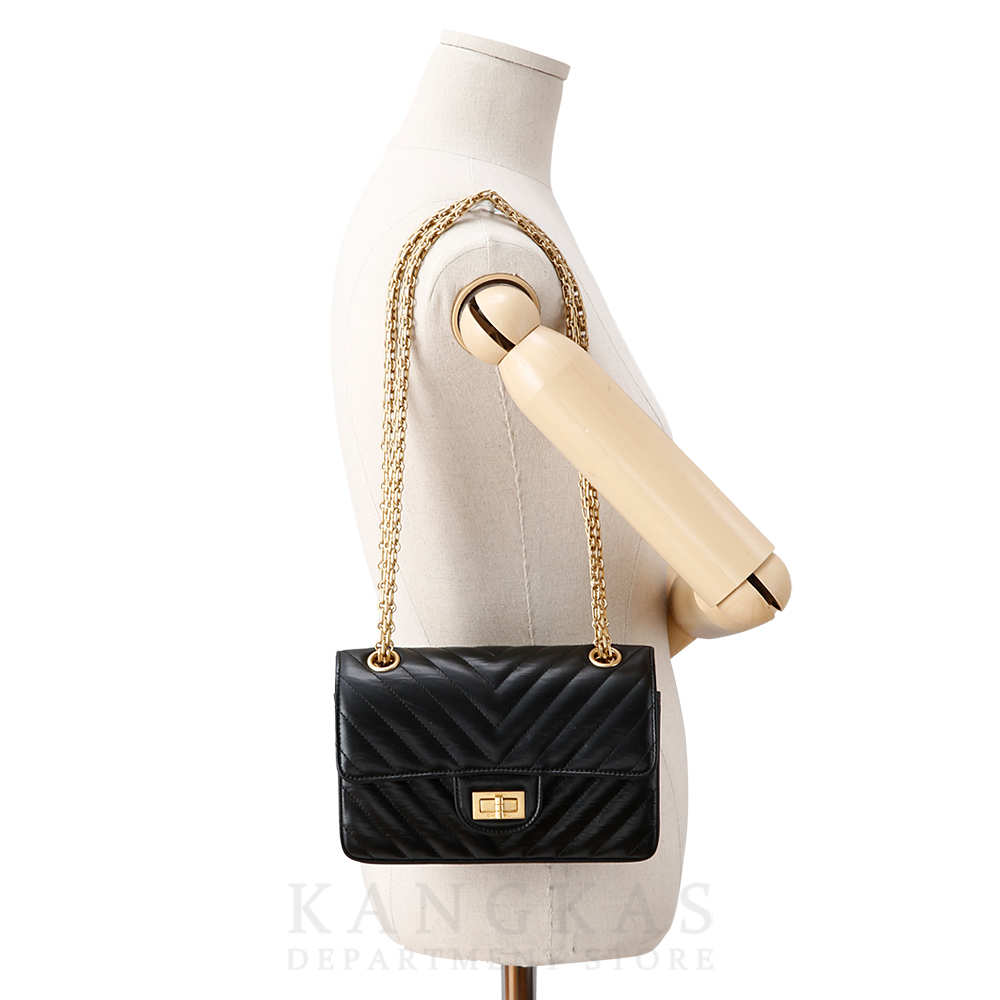 CHANEL(USED)샤넬 AS0874 쉐브론 2.55 빈티지 미니
