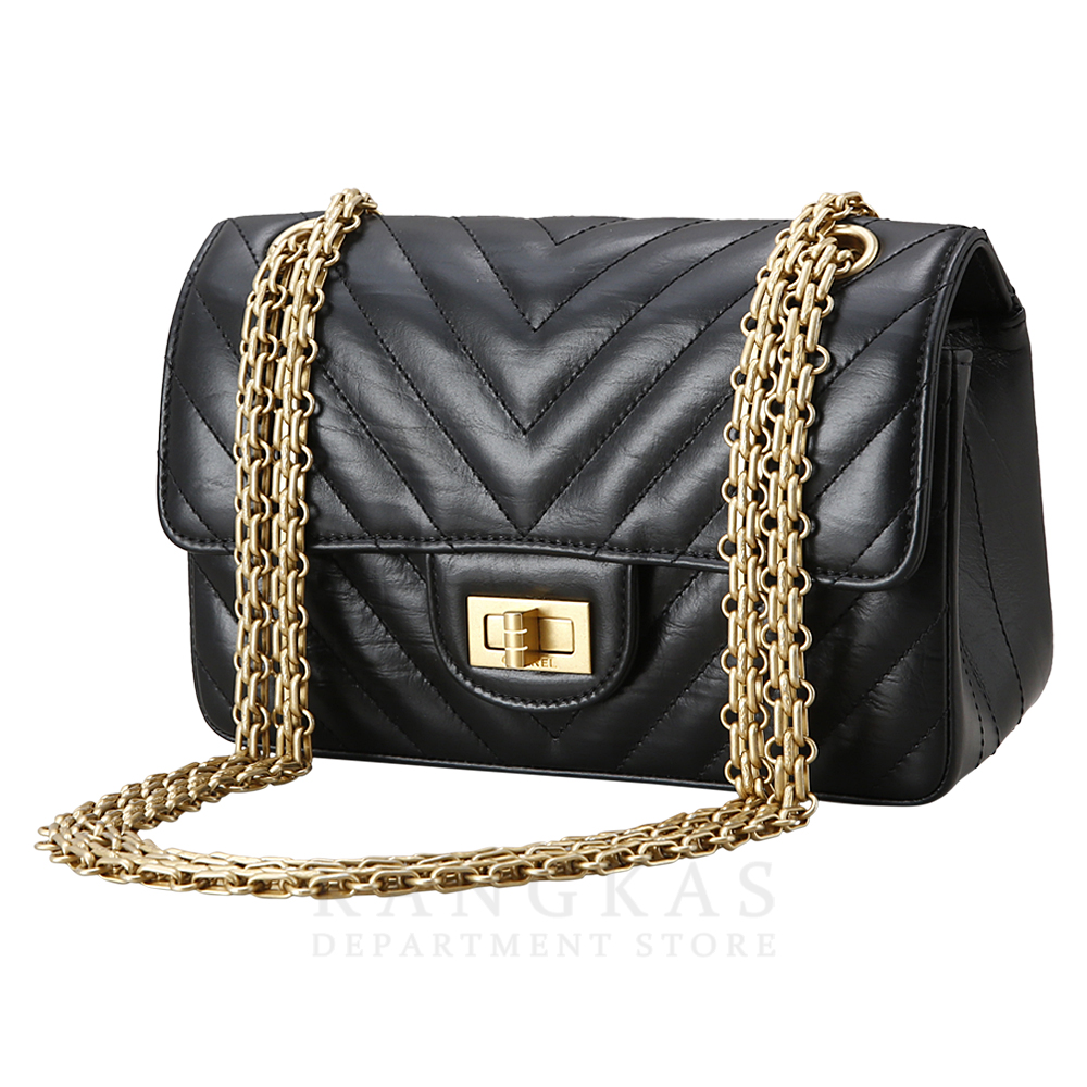 CHANEL(USED)샤넬 AS0874 쉐브론 2.55 빈티지 미니