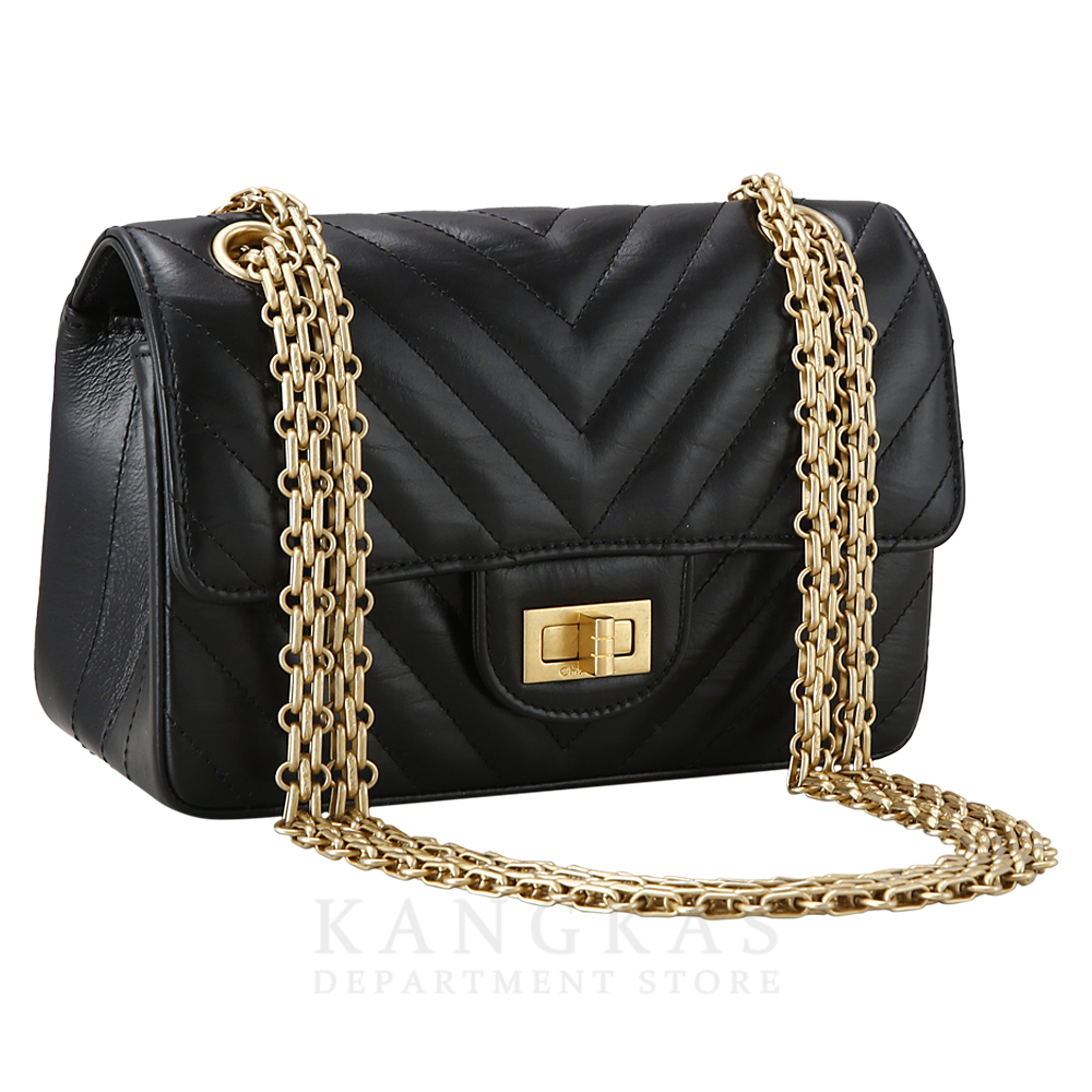 CHANEL(USED)샤넬 AS0874 쉐브론 2.55 빈티지 미니