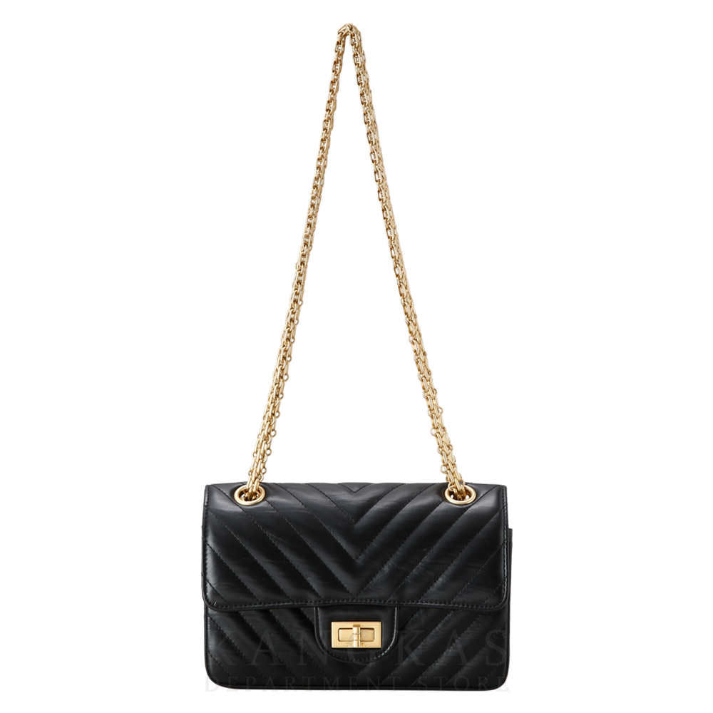 CHANEL(USED)샤넬 AS0874 쉐브론 2.55 빈티지 미니