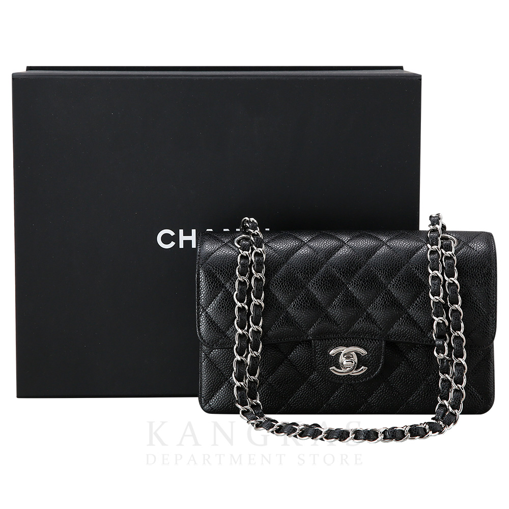 CHANEL(USED)샤넬 캐비어 클래식 스몰 플랩백