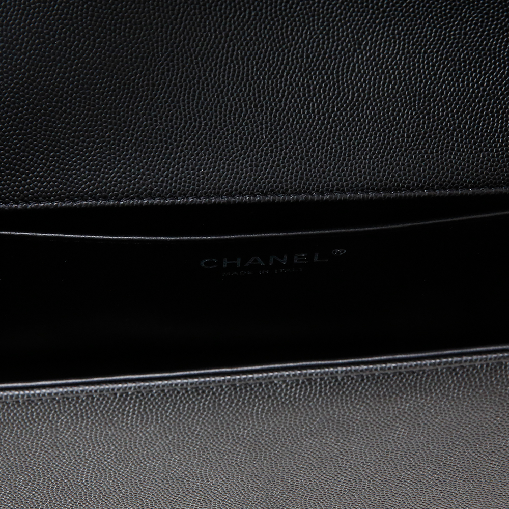 CHANEL(USED)샤넬 보이샤넬 캐비어 미듐
