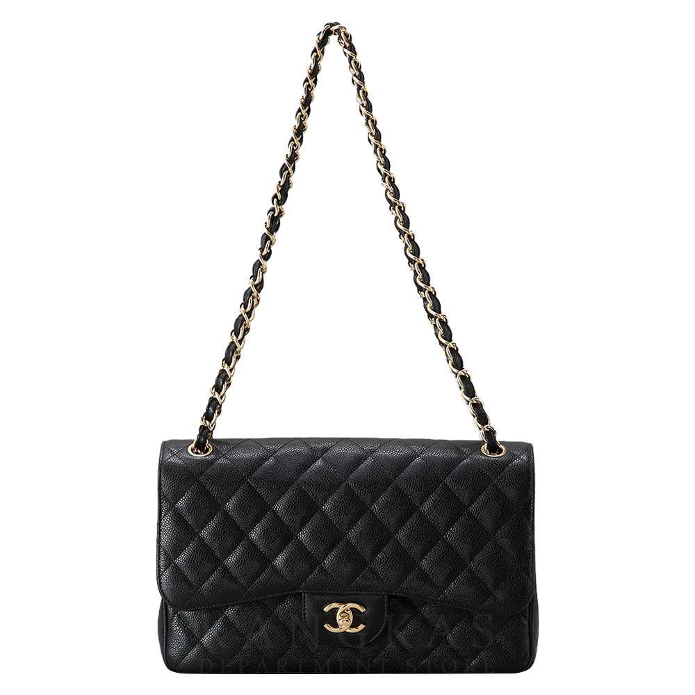 CHANEL(USED)샤넬 캐비어 클래식 라지 플랩백
