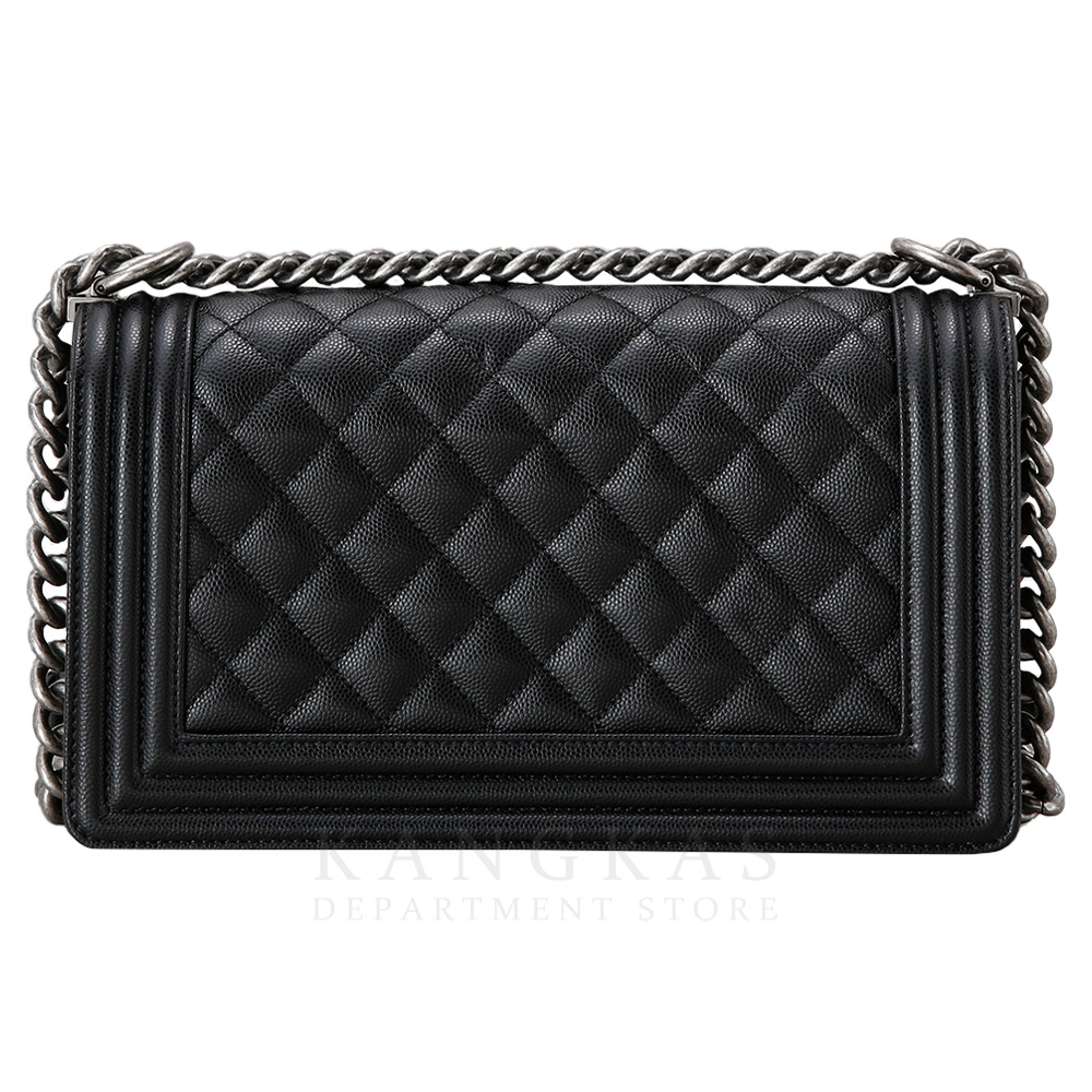 CHANEL(USED)샤넬 캐비어 보이샤넬 미듐 플랩백