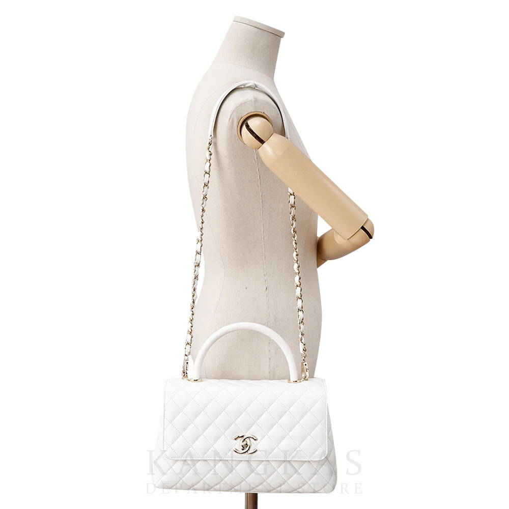 CHANEL(USED)샤넬 코코핸들28 미듐