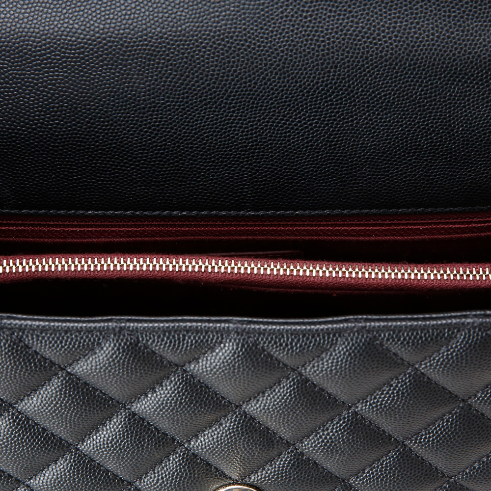 CHANEL(USED)샤넬 캐비어 코코핸들 리자드 미듐