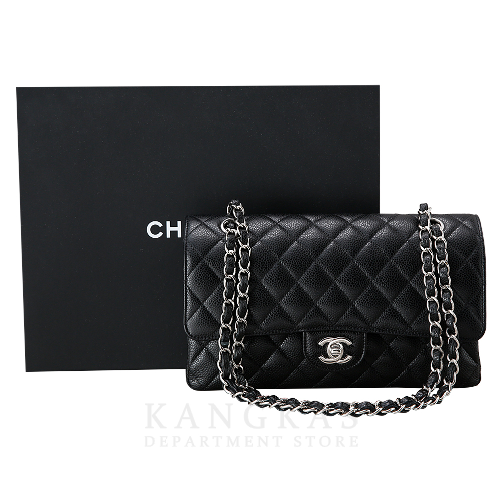 CHANEL(USED)샤넬 캐비어 클래식 미듐 플랩백