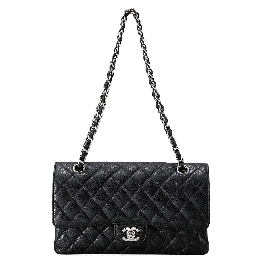 CHANEL(USED)샤넬 캐비어 클래식 미듐 플랩백