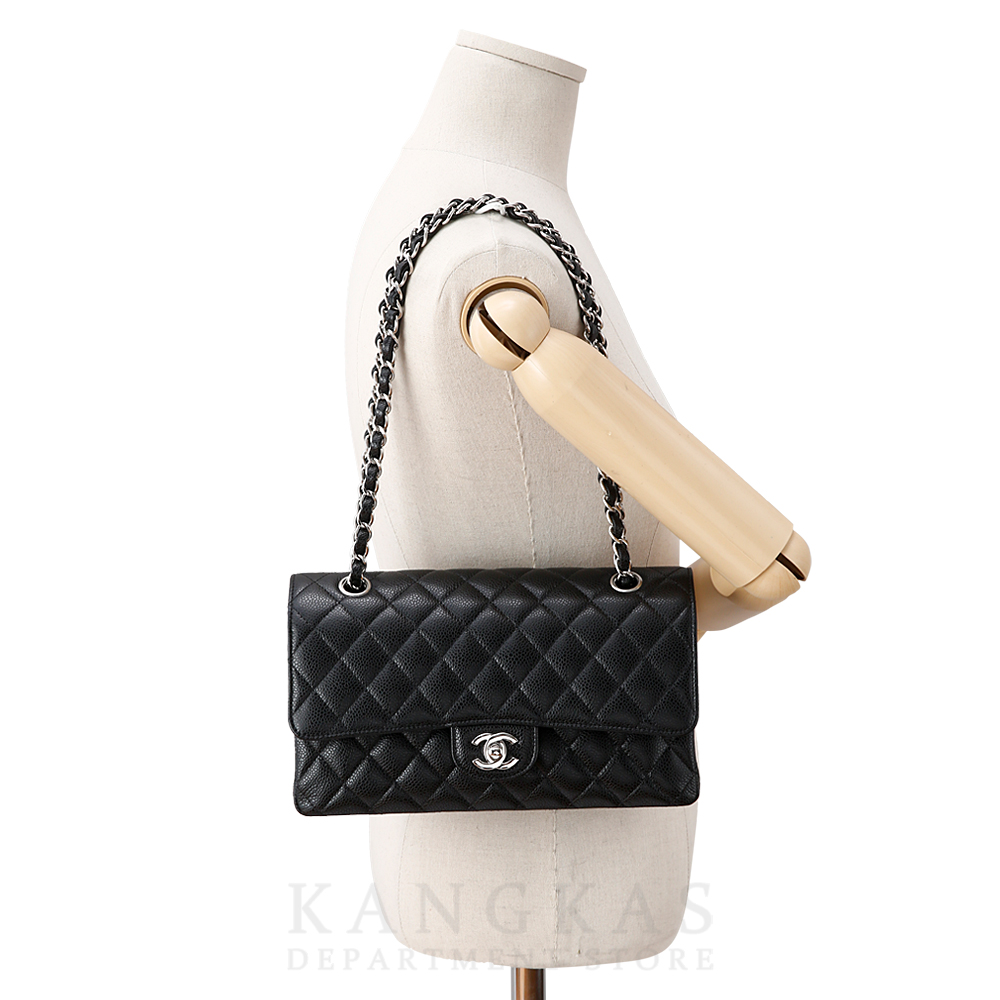 CHANEL(USED)샤넬 캐비어 클래식 미듐 플랩백