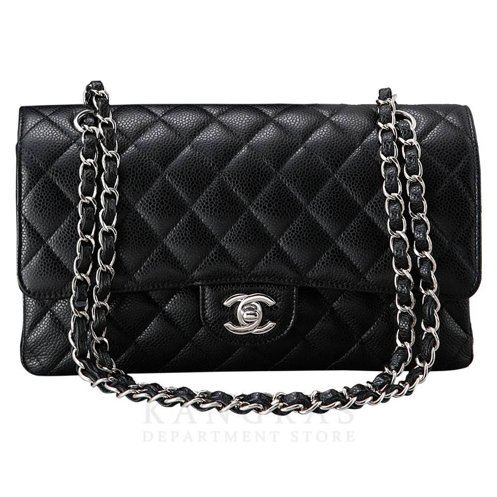 CHANEL(USED)샤넬 캐비어 클래식 미듐 플랩백
