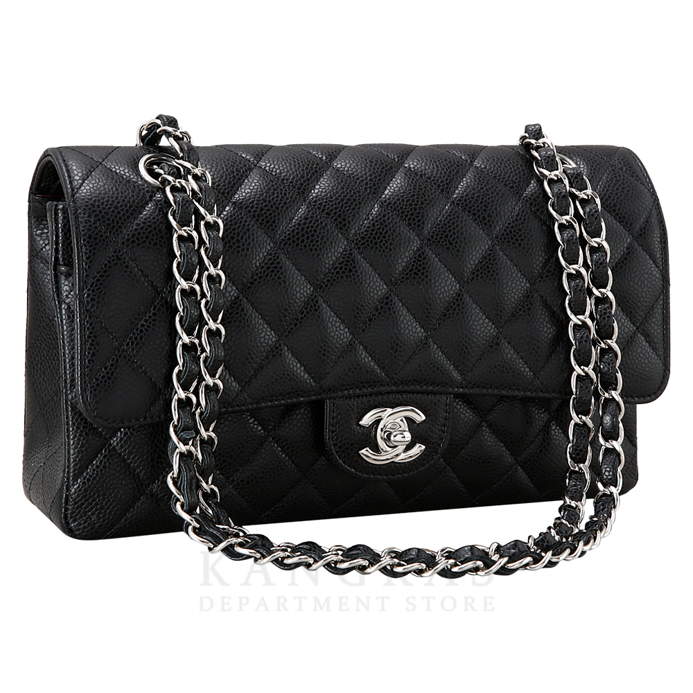 CHANEL(USED)샤넬 캐비어 클래식 미듐 플랩백