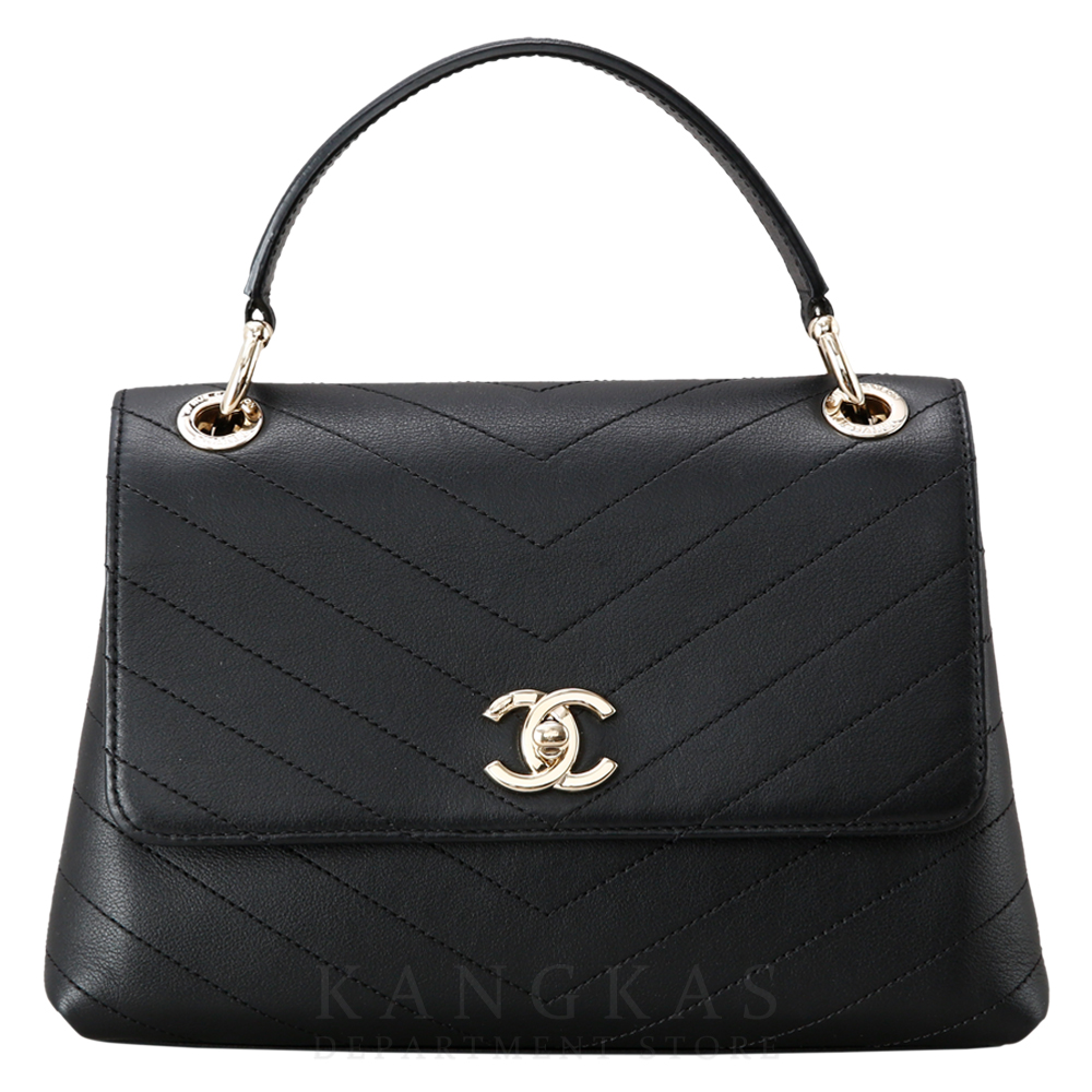 CHANEL(USED)샤넬 A57147 쉐브론 플랩백