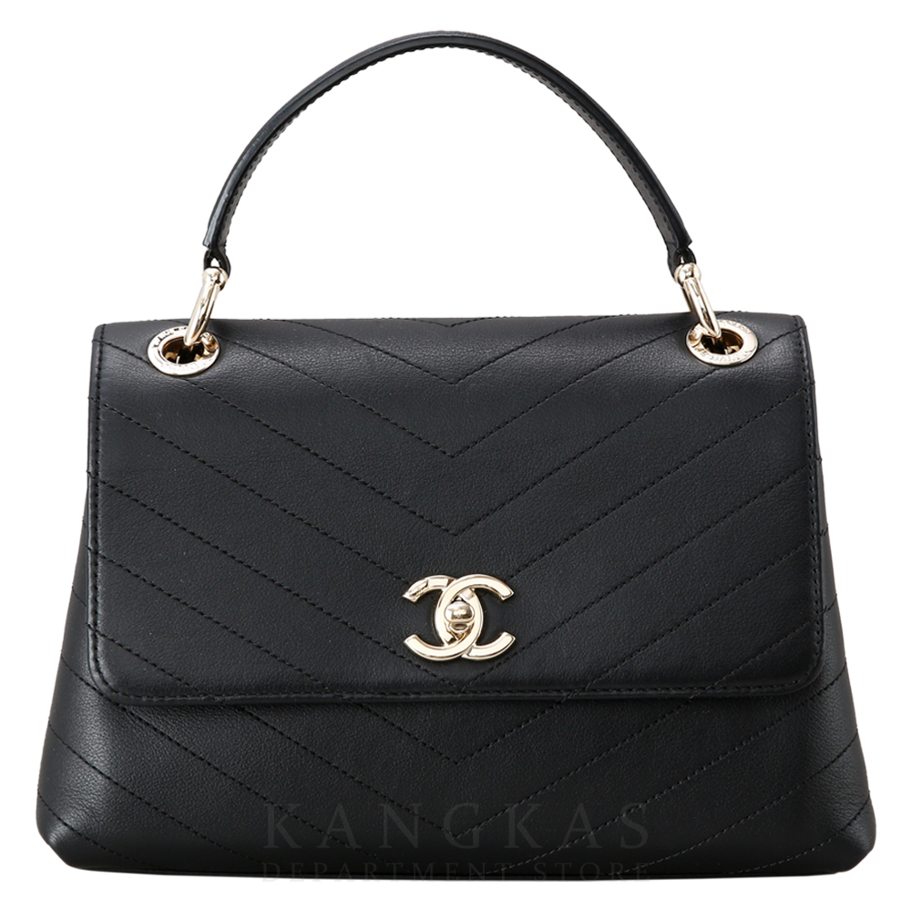 CHANEL(USED)샤넬 A57147 쉐브론 플랩백