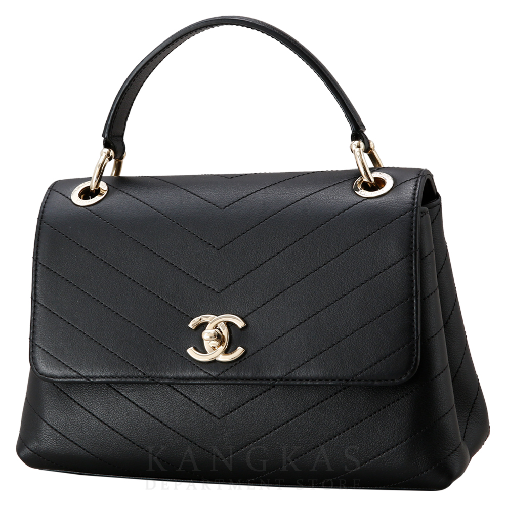 CHANEL(USED)샤넬 A57147 쉐브론 플랩백