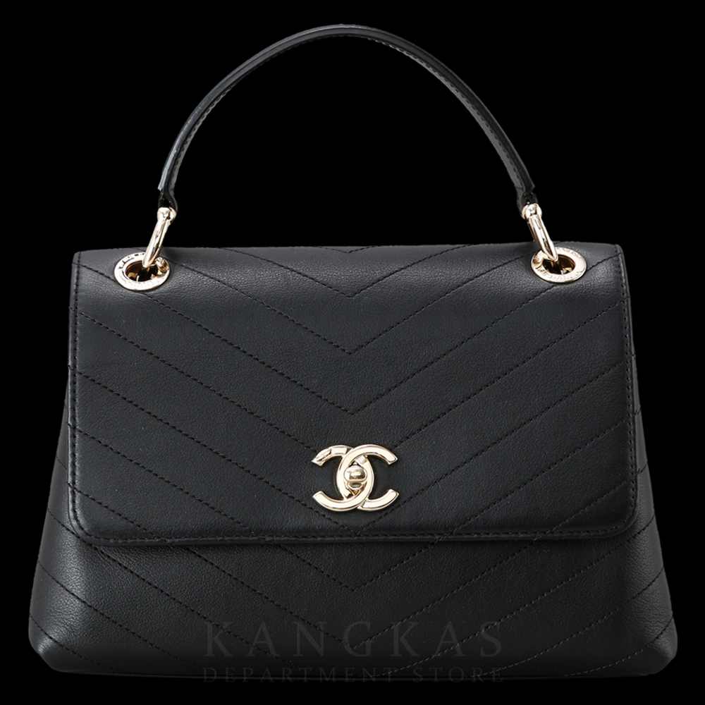 CHANEL(USED)샤넬 A57147 쉐브론 플랩백