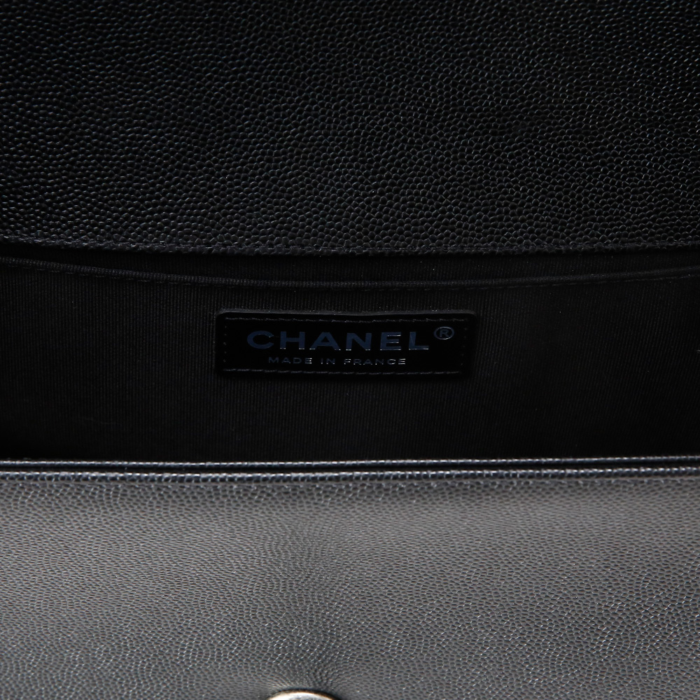 CHANEL(USED)샤넬 캐비어 보이샤넬 미듐 플랩백