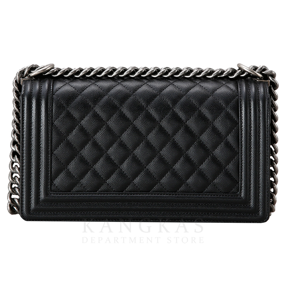 CHANEL(USED)샤넬 캐비어 보이샤넬 미듐 플랩백