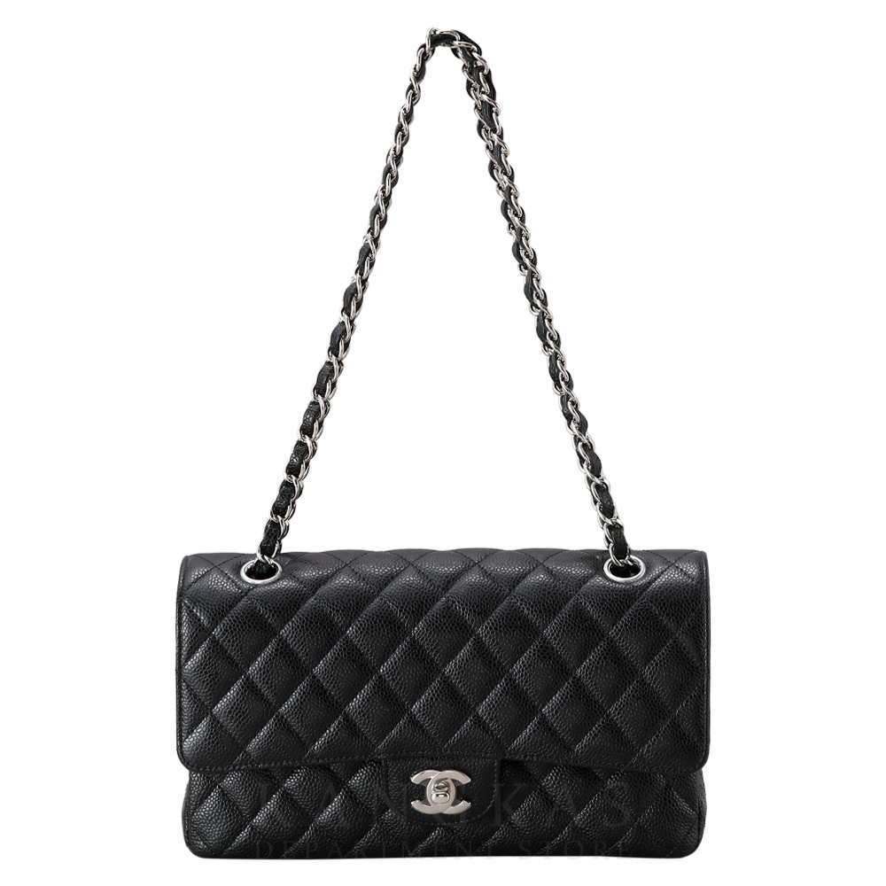 CHANEL(USED)샤넬 캐비어 클래식 미듐 플랩백