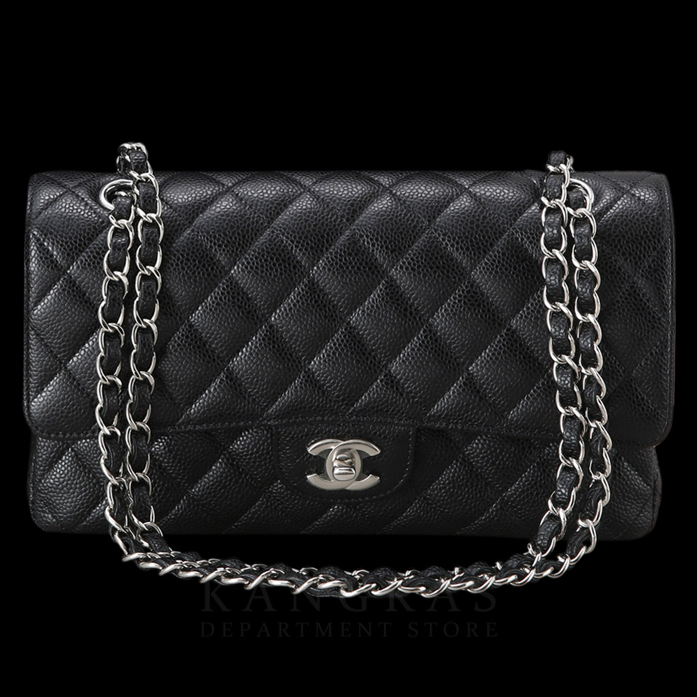 CHANEL(USED)샤넬 캐비어 클래식 미듐 플랩백