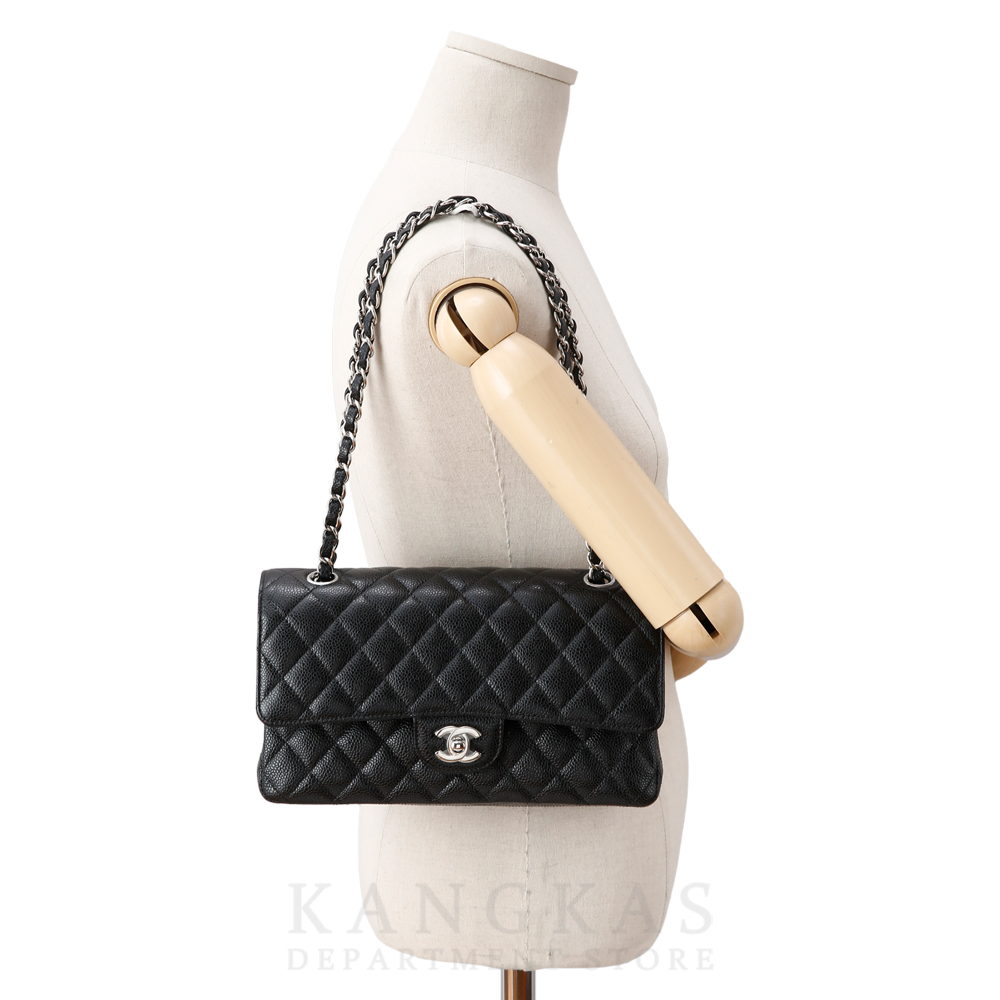 CHANEL(USED)샤넬 캐비어 클래식 미듐 플랩백