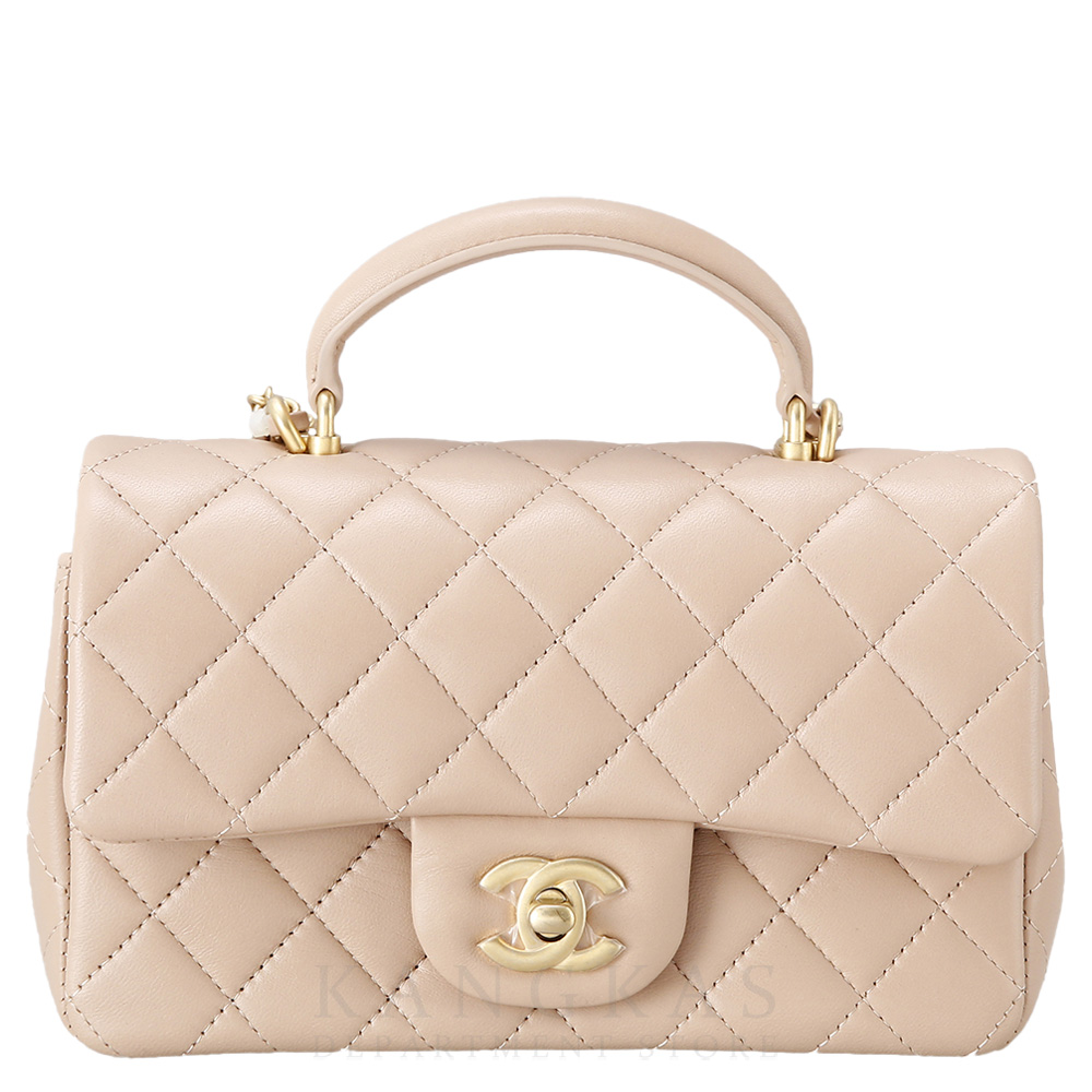 CHANEL(USED)샤넬 클래식 뉴미니 탑핸들