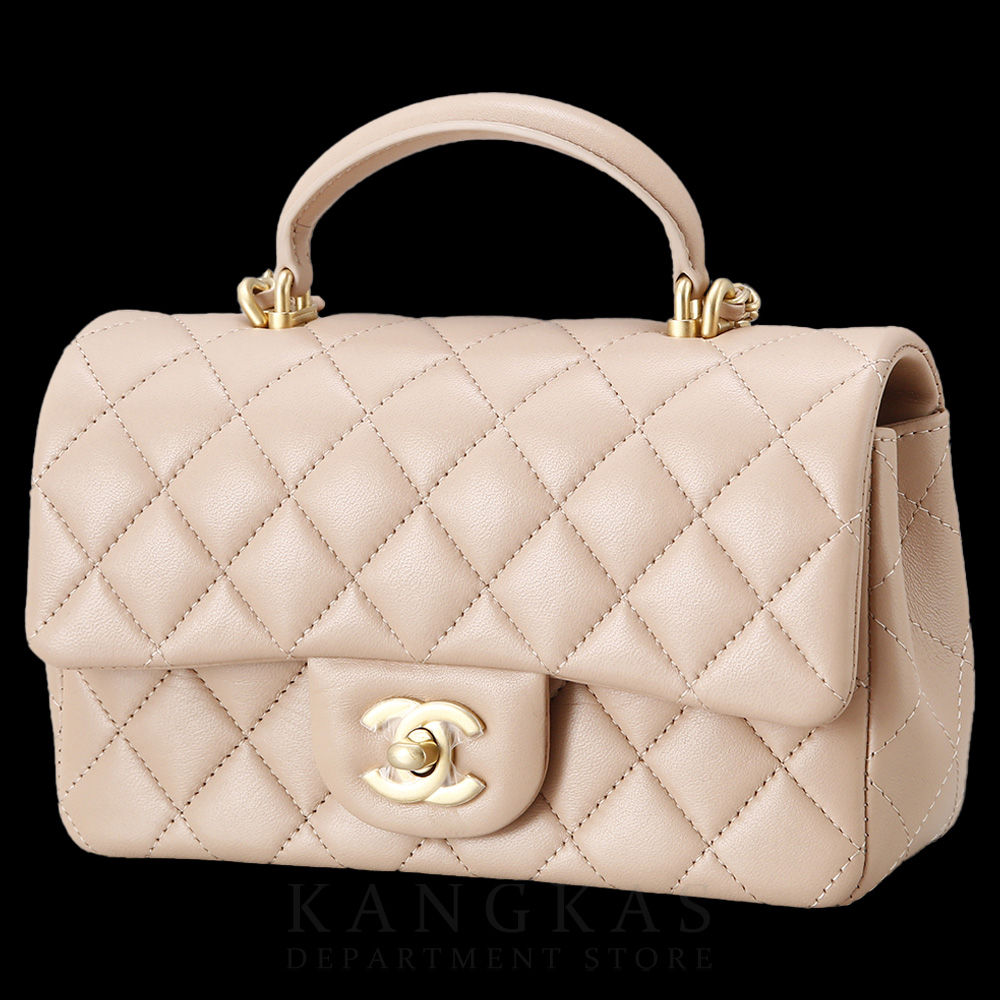CHANEL(USED)샤넬 클래식 뉴미니 탑핸들