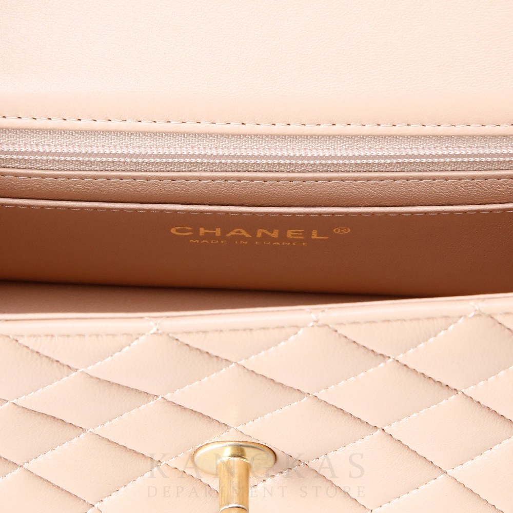 CHANEL(USED)샤넬 클래식 뉴미니 탑핸들