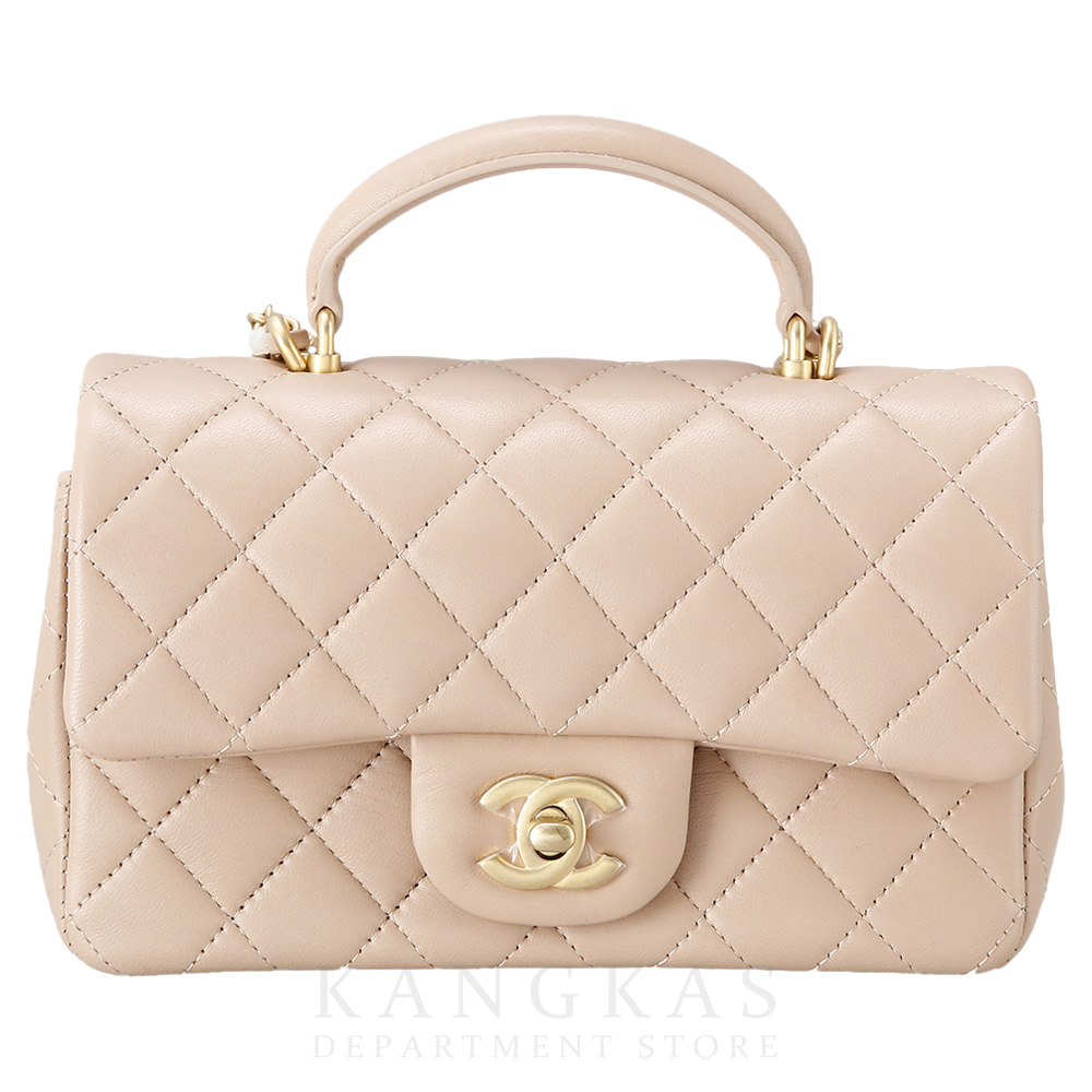 CHANEL(USED)샤넬 클래식 뉴미니 탑핸들